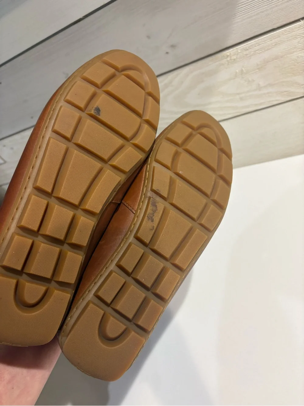 Coach Men's Tan/Brown Signature Canvas & Leather Penny Loafers
